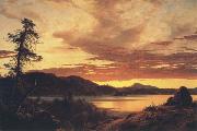 Frederic E.Church Sunset Sweden oil painting artist
